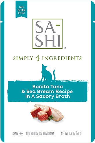 SA-SHI Bonito Tuna & Sea Bream In A Savory Broth
