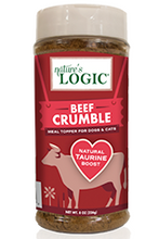 Load image into Gallery viewer, Nature&#39;s Logic Beef Crumble Meal Topper for Dogs and Cats