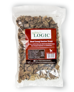 Nature's Logic Beef Lung Canine Treat