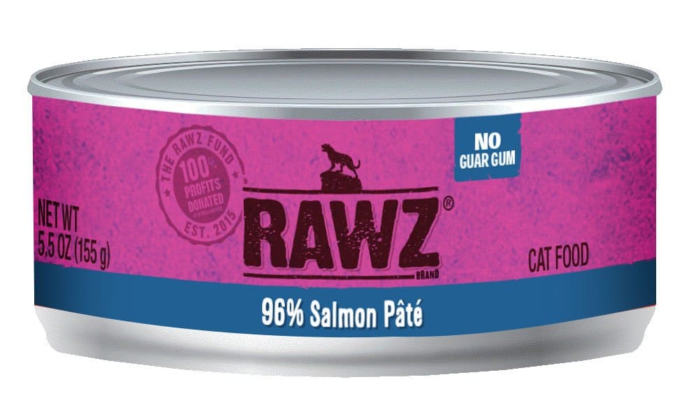 RAWZ 96% Salmon Single Can Cat Food