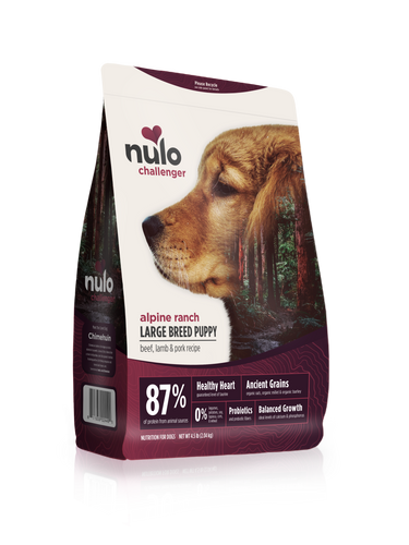Nulo Challenger Alpine Ranch Large Breed Puppy Beef, Lamb, and Pork Dry Dog Food
