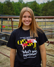 Load image into Gallery viewer, Ernst Grain &amp; Livestock MD Pig Superpower T-Shirt