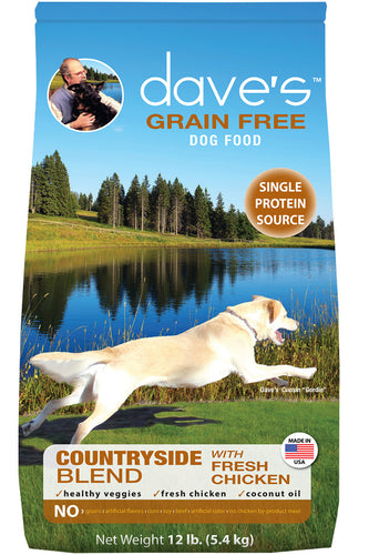 Dave's Pet Food Grain Free Chicken Meal Dry Dog Food