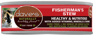 Dave’s Naturally Healthy Grain Free Cat Food Shredded Fisherman