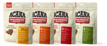 Load image into Gallery viewer, ACANA High Protein Crunchy Chicken Liver Recipe Biscuits for Dogs - 9 oz. bag