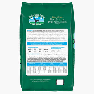 American Natural Premium Grain Free Duck & Pork Recipe Dog Food