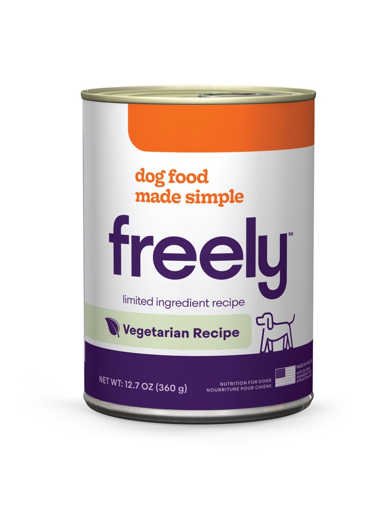 Freely Vegetarian Recipe for Adult Dogs Wet Food