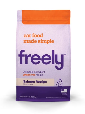 Freely Grain Free Salmon Recipe for Adult Cats