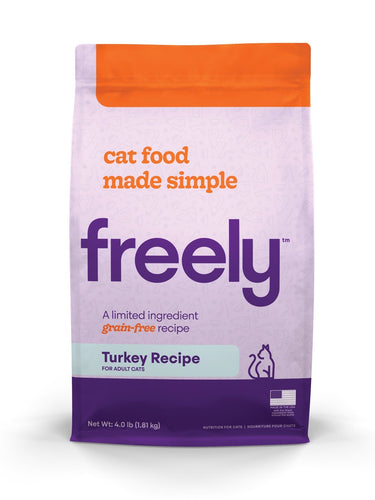 FREE Freely Grain Free Turkey Recipe for Adult Cats