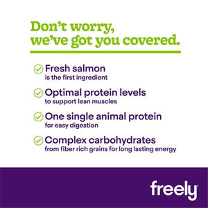 FREE Freely Whole Grain Salmon Recipe for Adult Dogs