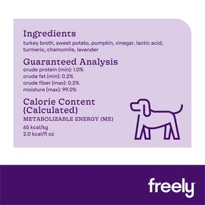 Freely Beneficial Broth Turkey Tranquility Blend Food Topper Dog