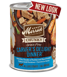 Merrick Chunky Carver's Delight Can Dog Food