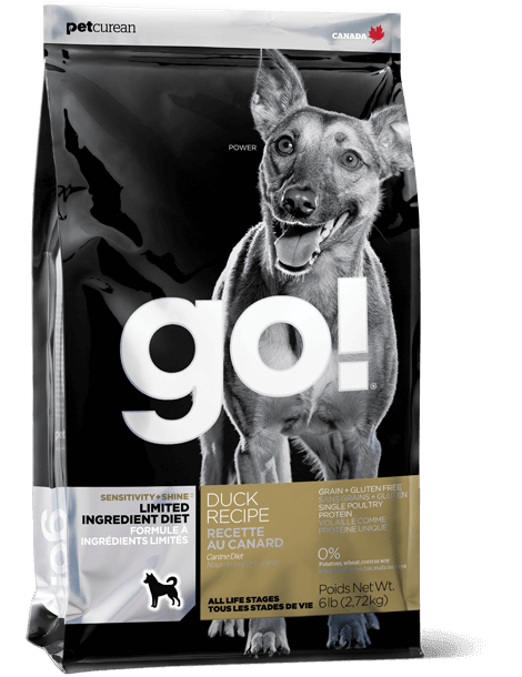 GO! SOLUTIONS SENSITIVITY + SHINE LIMITED INGREDIENT DUCK RECIPE FOR DOGS