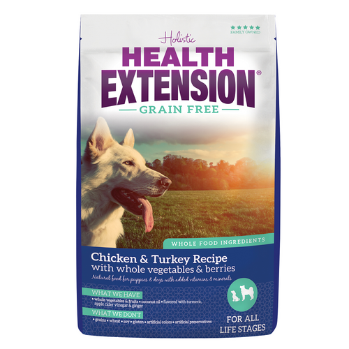 Health Extension Grain Free Chicken & Turkey Recipe