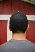 Load image into Gallery viewer, Black and Grey Homestead Harvest Hat
