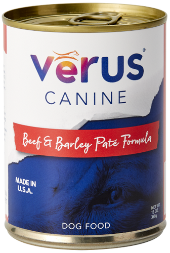 VeRUS Beef & Barley Pate Formula Dog Food