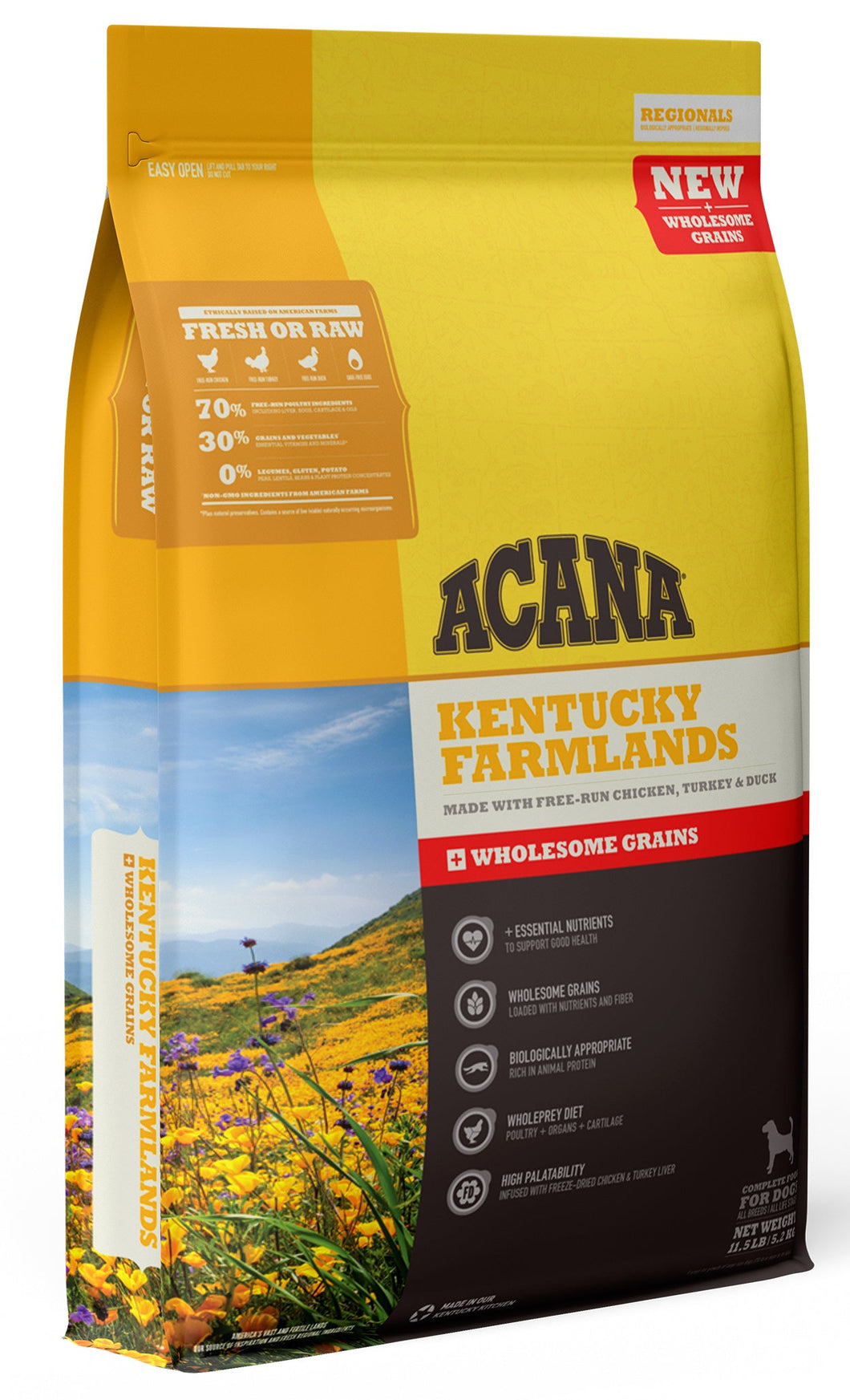 ACANA Wholesome Grains Kentucky Farmlands Dog Food