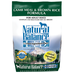 Natural Balance L.I.D. Lamb Meal and Brown Rice Dog Formula