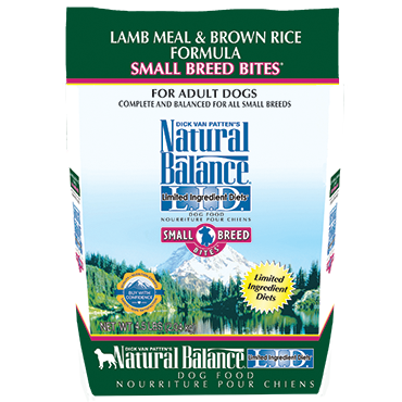Natural Balance L.I.D. Lamb Meal and Brown Rice Small Breed Formula