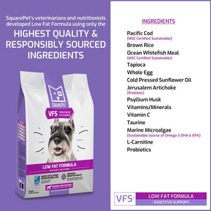 SquarePet VFS Canine Low Fat Formula