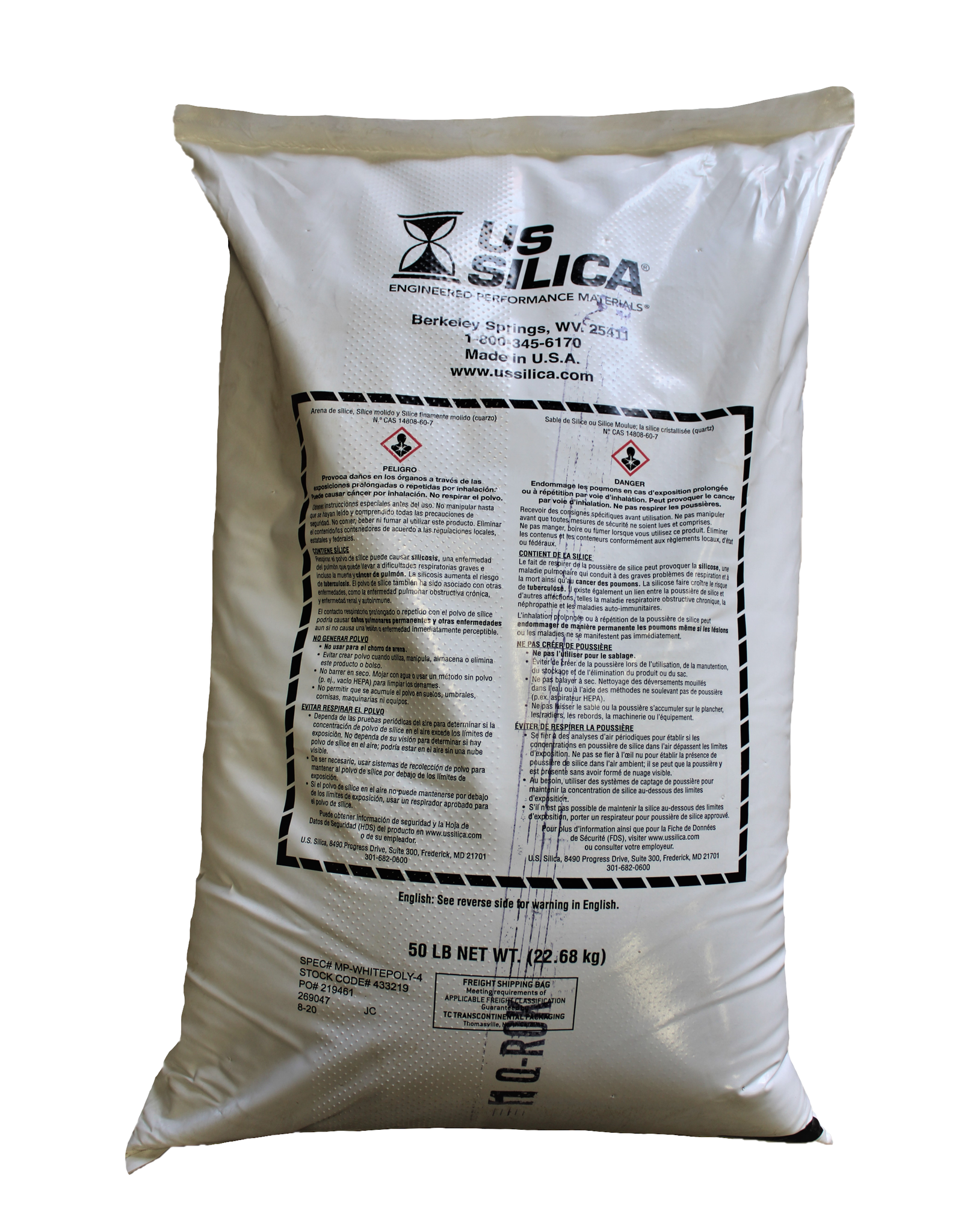Sun Valley Supply - Silica Sand / 60 Grit - 100 lb Bag