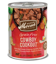 Load image into Gallery viewer, Merrick Cowboy Cookout Can Dog Food