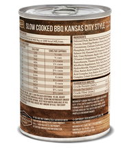Load image into Gallery viewer, Merrick Grain Free Slow-Cooked BBQ Kansas City Style Chopped Pork Wet Dog Food