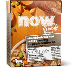 NOW FRESH Grain Free Shredded Chicken Recipe for Dogs