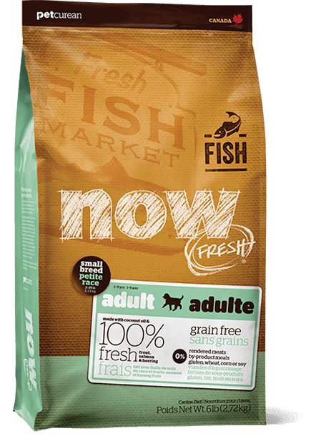 NOW FRESH SMALL BREED Grain Free Small Breed Fish Adult Recipe