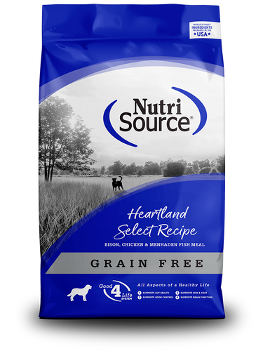 Nutrisource Grain Free Heartland Select Dry Dog Food