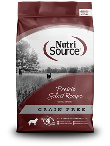 Nutrisource Grain Free Prairie Select Dry Dog Food