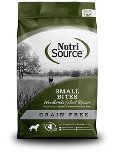 Nutrisource Grain Free Small Bites Woodlands Select Formula