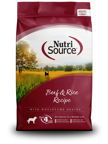 Nutrisource Adult Beef & Rice Formula