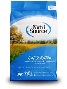 Nutrisource Cat & Kitten Chicken, Salmon & Liver Formula