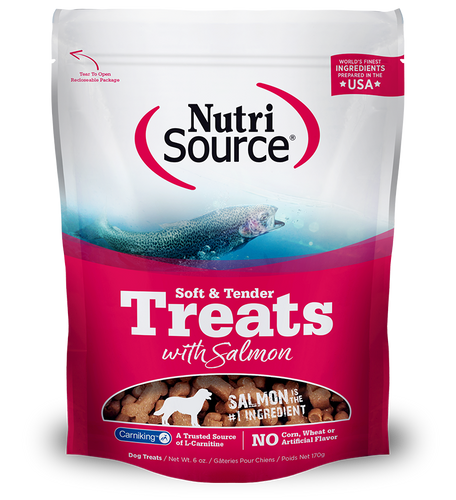 Nutrisource Soft and Tender Salmon Dog Treats