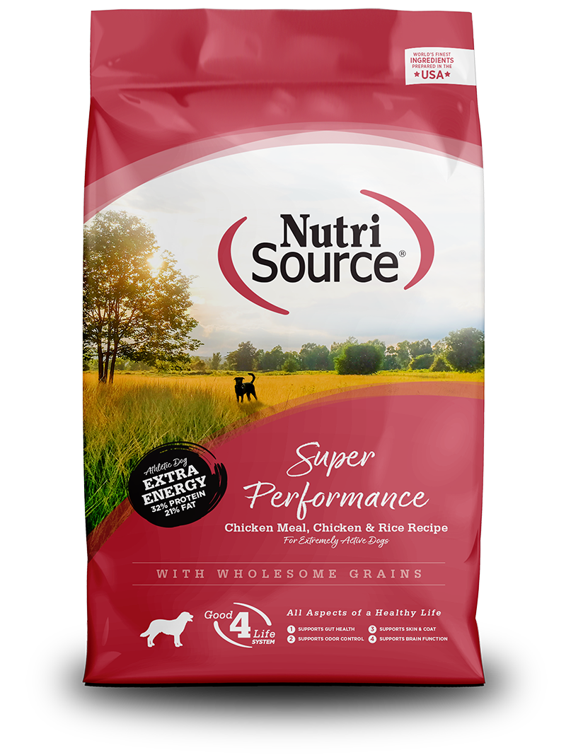 Nutrisource Super Performance Chicken & Rice Formula