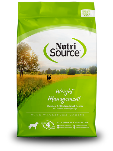 Nutrisource Weight Management Chicken & Chicken Meal Formula