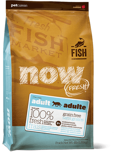 NOW FRESH Grain Free Fish Recipe for Adult Cats