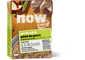 NOW FRESH Grain Free Pork Pâté with Bone Broth