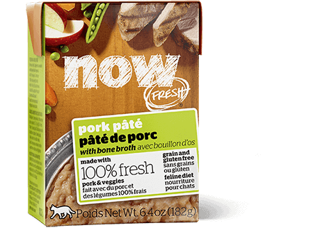 NOW FRESH Grain Free Pork Pâté for cats