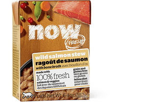 NOW FRESH Grain Free Wild Salmon Stew with Bone Broth