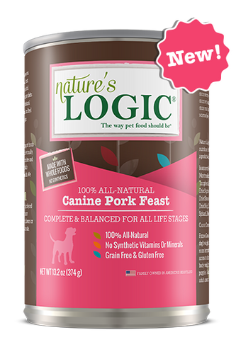 Nature's Logic Canine Pork Feast Canned Food