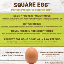Load image into Gallery viewer, SquarePet Square Egg Canine Meat Free Formula