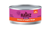 Load image into Gallery viewer, RAWZ Shredded Chicken &amp; Pumpkin Cat Food