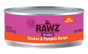 RAWZ Shredded Chicken & Pumpkin Cat Food