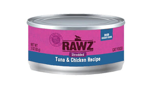 RAWZ Shredded Tuna & Chicken Single Can
