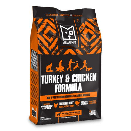 SquarePet Canine Turkey & Chicken Formula