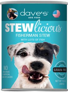 Dave's Stewlicious Fisherman Stew Canned Dog Food