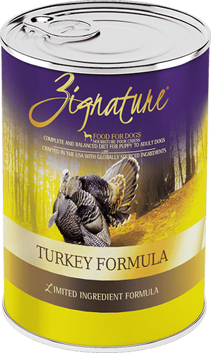 Zignature Turkey Canned Dog Food Formula