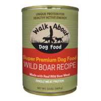 Walk About Wild Boar Recipe Canned Dog Food